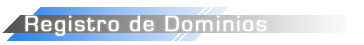 Registro de Dominios